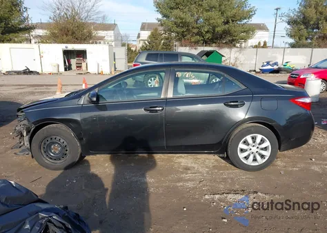 2014 Toyota Corolla Le from USA, damaged, VIN 2T1BURHE1EC123322